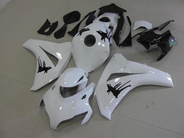 White with Special Decals 08-11 Honda CBR1000RR Motorcycle Fairings White with Special Decals 08-11 Honda CBR1000RR Motorcycle Fairings