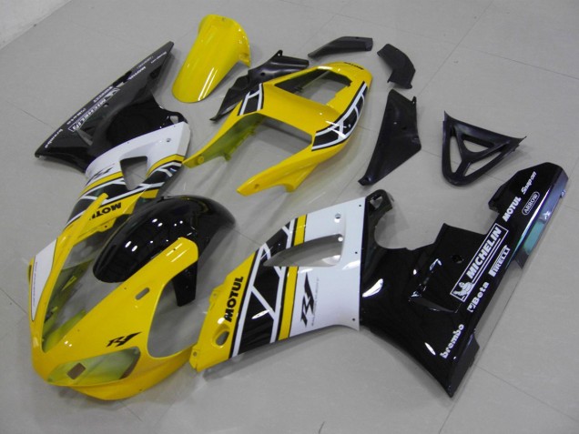 Yellow Anniversary 00-01 Yamaha YZF R1 Motorcycle Fairings Yellow Anniversary 00-01 Yamaha YZF R1 Motorcycle Fairings