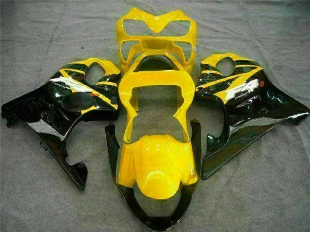Yellow Black 01-03 Honda CBR600 F4i Motorcycle Fairings Yellow Black 01-03 Honda CBR600 F4i Motorcycle Fairings