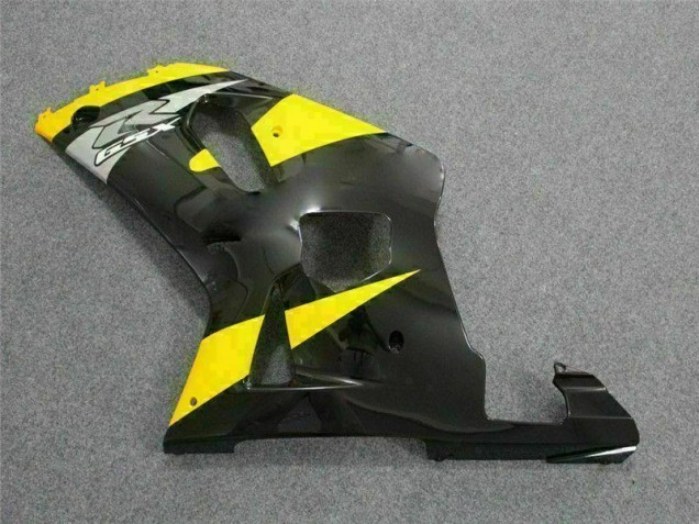 Yellow Black 01-03 Suzuki GSXR 600/750 Motorcycle Fairings Yellow Black 01-03 Suzuki GSXR 600/750 Motorcycle Fairings