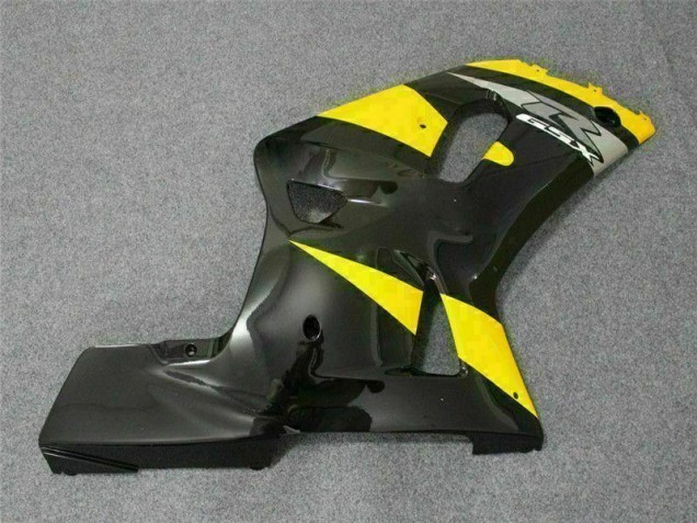 Yellow Black 01-03 Suzuki GSXR 600/750 Motorcycle Fairings Yellow Black 01-03 Suzuki GSXR 600/750 Motorcycle Fairings
