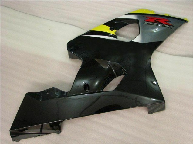 Yellow Black 04-05 Suzuki GSXR 600/750 Motorcycle Fairing Yellow Black 04-05 Suzuki GSXR 600/750 Motorcycle Fairing