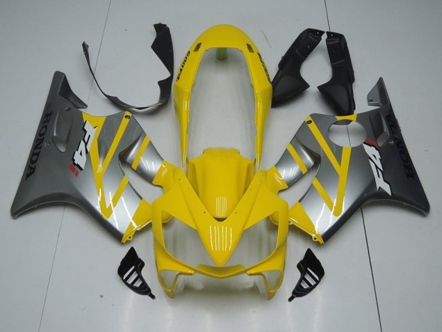 Yellow Grey 04-07 Honda CBR600 F4i Motorcycle Bodywork Yellow Grey 04-07 Honda CBR600 F4i Motorcycle Bodywork