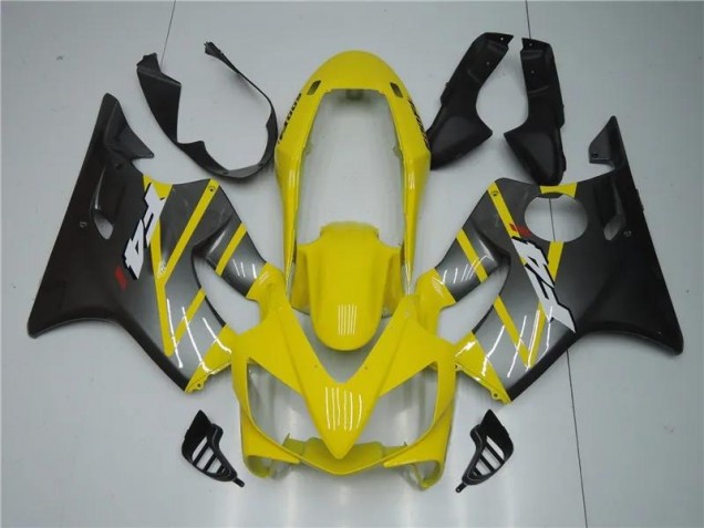 Yellow Grey 04-07 Honda CBR600 F4i Motorcycle Fairings Yellow Grey 04-07 Honda CBR600 F4i Motorcycle Fairings