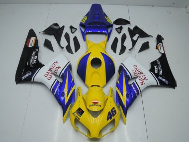 Yellow Nastro 06-07 Honda CBR1000RR Motorcycle Fairings