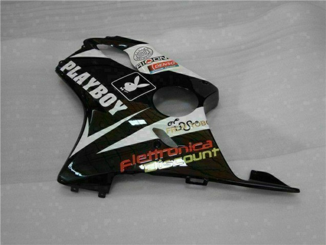 Yellow Silver Black Playboy 01-03 Honda CBR600 F4i Motorcycle Fairings Yellow Silver Black Playboy 01-03 Honda CBR600 F4i Motorcycle Fairings