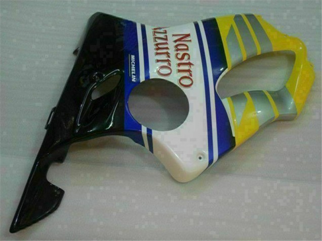 Yellow Silver Nastro Azzurro 01-03 Honda CBR600 F4i Motorcycle Fairings Yellow Silver Nastro Azzurro 01-03 Honda CBR600 F4i Motorcycle Fairings