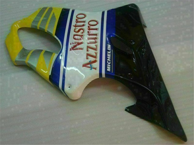 Yellow Silver Nastro Azzurro 01-03 Honda CBR600 F4i Motorcycle Fairings Yellow Silver Nastro Azzurro 01-03 Honda CBR600 F4i Motorcycle Fairings
